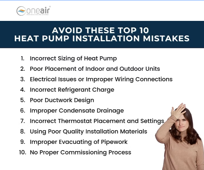 Common Heat Pump Installation Mistakes in New Zealand